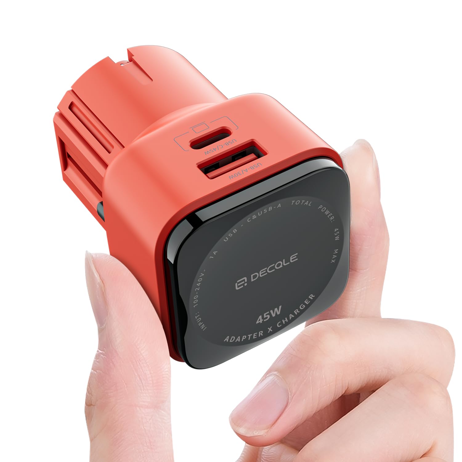 decqle Ultra Mini Ultra Compact USB Adapter for International No Worldwide Compatible with outlets in countries including the Travel, Outlet, USB-C помаранчевий
decqle Ultra Mini Ultra Compact USB Adapter for International No Worldwide Compatible with outlets in countries including the Travel, Outlet, USB-C помаранчевий