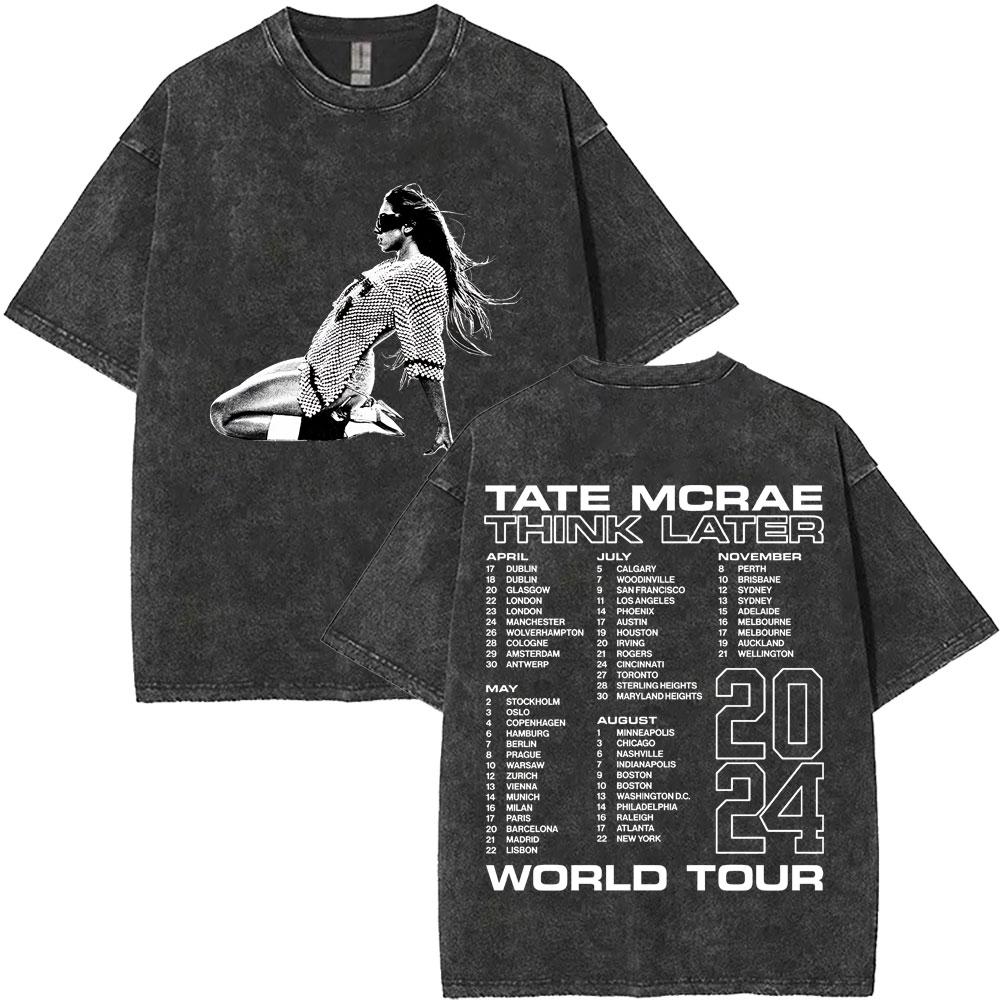 Tate Mcrae Vintage Washed Tshirts So Close To What Tshirt Unisex Women Fashion Oversized Short Sleeve T Shirts Unisex Streetwear M
Tate Mcrae Vintage Washed Tshirts So Close To What Tshirt Unisex Women Fashion Oversized Short Sleeve T Shirts Unisex Streetwear M