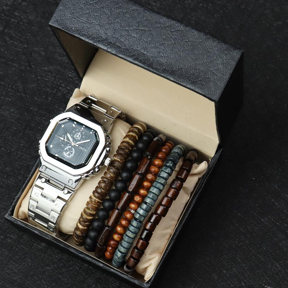 Fashion OMYA Watch Set Waterproof Men s Watch Bracelet Box Gift Set Watch Gift Set аэро
Fashion OMYA Watch Set Waterproof Men s Watch Bracelet Box Gift Set Watch Gift Set аэро