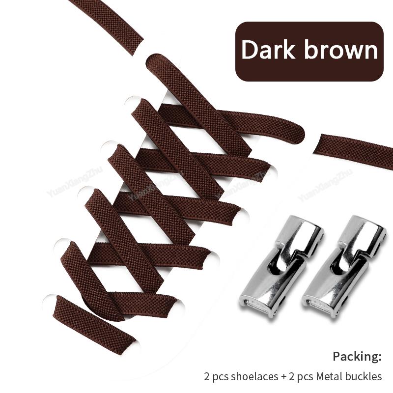 Новые шнурки с перекрестным замком без завязок, кроссовки на эластичных шнурках шириной 8 мм для детей и взрослых, шнурки без завязок, резиновые ленты, аксессуары для обуви темно-коричневого
Новые шнурки с перекрестным замком без завязок, кроссовки на эластичных шнурках шириной 8 мм для детей и взрослых, шнурки без завязок, резиновые ленты, аксессуары для обуви темно-коричневого
