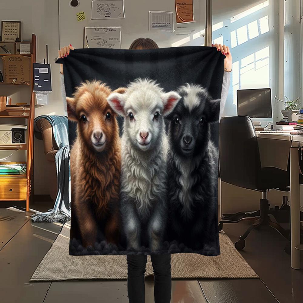 1PC Three animals Print Flannel Blanket, High quality Comfortable for All Seasons, Home Decor, Warmth and Comfort 80cm x 120cm
1PC Three animals Print Flannel Blanket, High quality Comfortable for All Seasons, Home Decor, Warmth and Comfort 80cm x 120cm