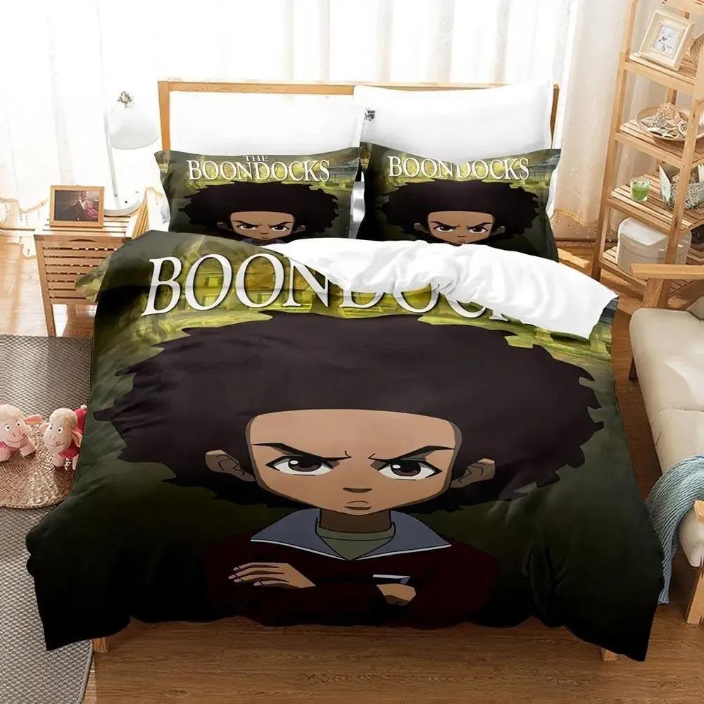 New The Boondocks Bedding Set Single Twin Full Queen King Size Bed Set Aldult Kid Bedroom Duvetcover Sets 3D Anime Bed Sheet Set Tool 70x133cm 2pcs
New The Boondocks Bedding Set Single Twin Full Queen King Size Bed Set Aldult Kid Bedroom Duvetcover Sets 3D Anime Bed Sheet Set Tool 70x133cm 2pcs