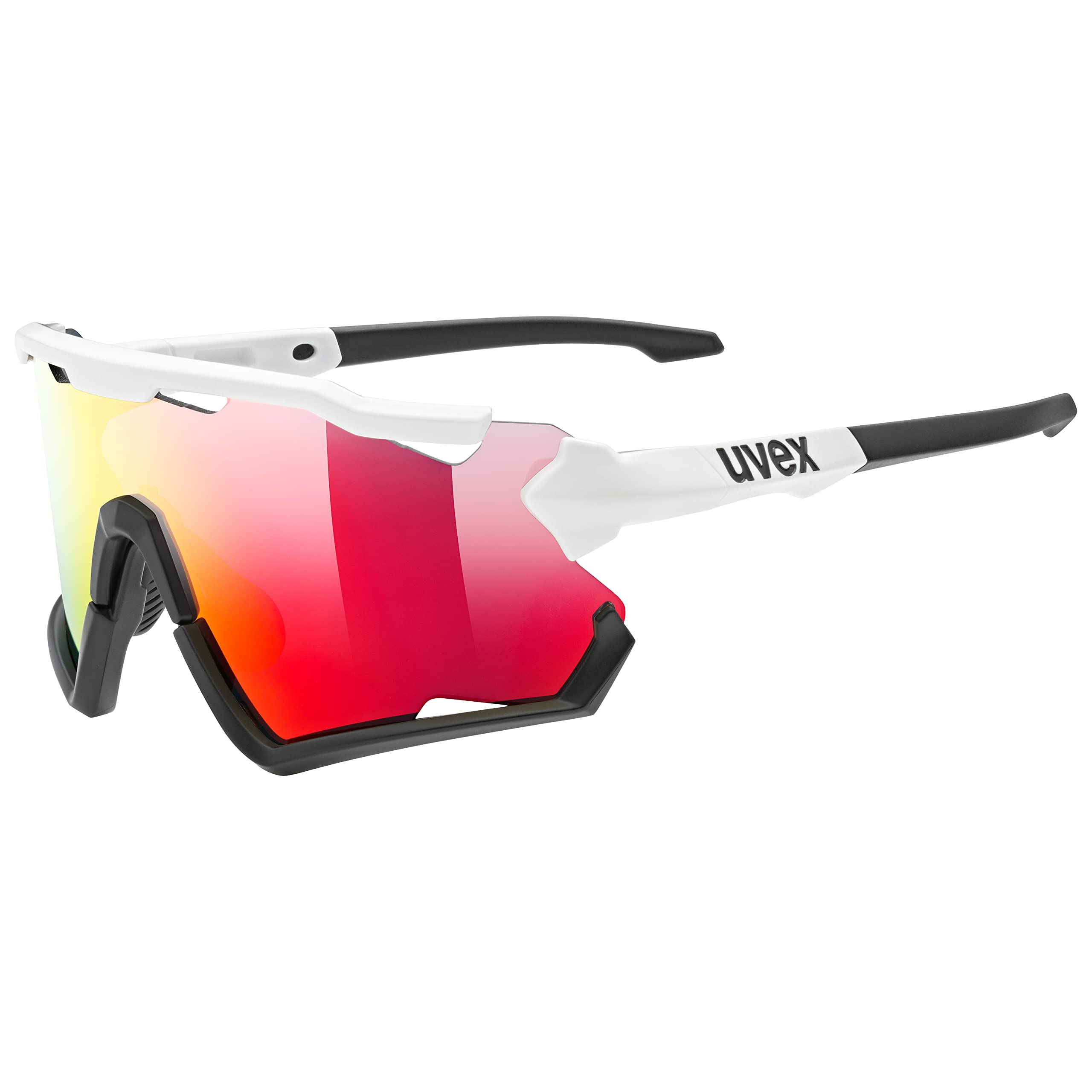 uvex Sports Sunglasses UV400 Mirror Lens Sportstyle 228 Anti-Fog Cycling/Outdoor White/Black (Mirror Red)
uvex Sports Sunglasses UV400 Mirror Lens Sportstyle 228 Anti-Fog Cycling/Outdoor White/Black (Mirror Red)