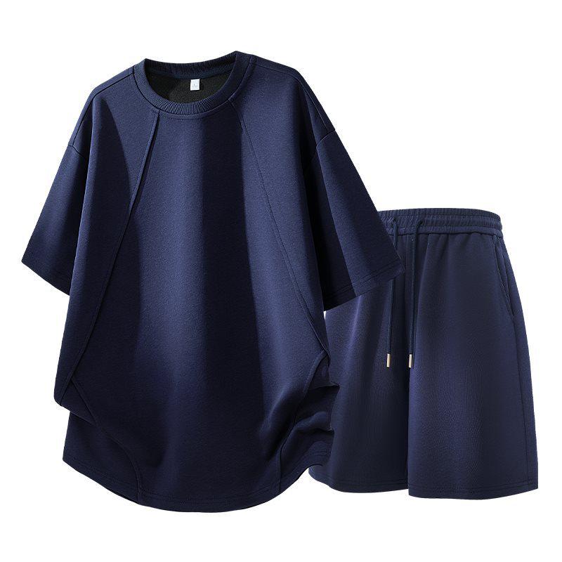 2026 Men s Fashion Deconstructed Short-Sleeved T-shirt & Casual Shorts Sportswear Set 3XL темно-синього кольору
2026 Men s Fashion Deconstructed Short-Sleeved T-shirt & Casual Shorts Sportswear Set 3XL темно-синього кольору