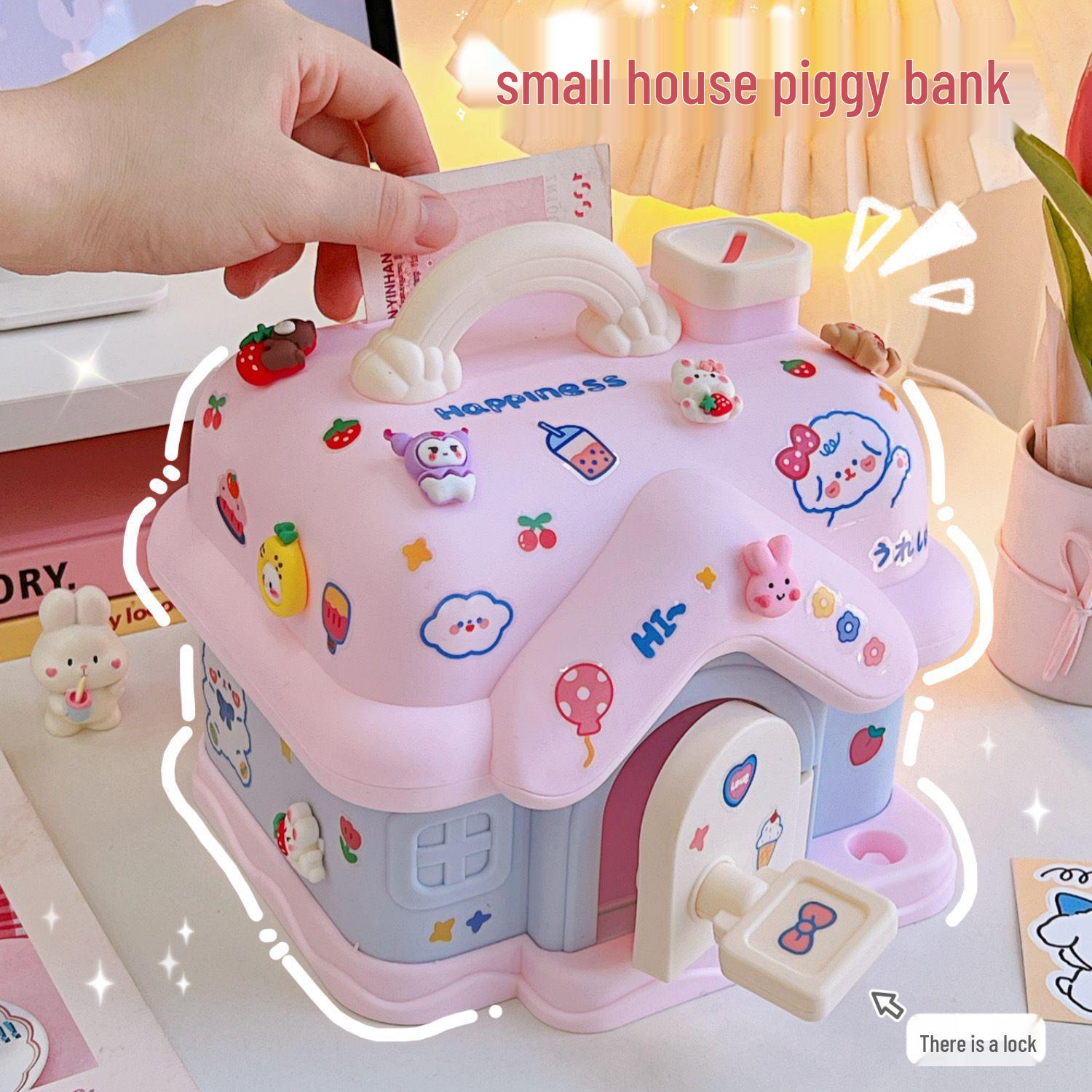 Children s Cartoon House Piggy Bank - Cute Savings Bank for Students and Kindergarten Gifts
Children s Cartoon House Piggy Bank - Cute Savings Bank for Students and Kindergarten Gifts