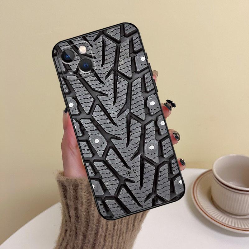 Black Tire Tyre Tread Texture Phone Case For iPhone 16 Pro Max 14 13 12 11 15 17 Pro Max mini Plus 16e 17 Air Cover Funda iPhone 16e
Black Tire Tyre Tread Texture Phone Case For iPhone 16 Pro Max 14 13 12 11 15 17 Pro Max mini Plus 16e 17 Air Cover Funda iPhone 16e