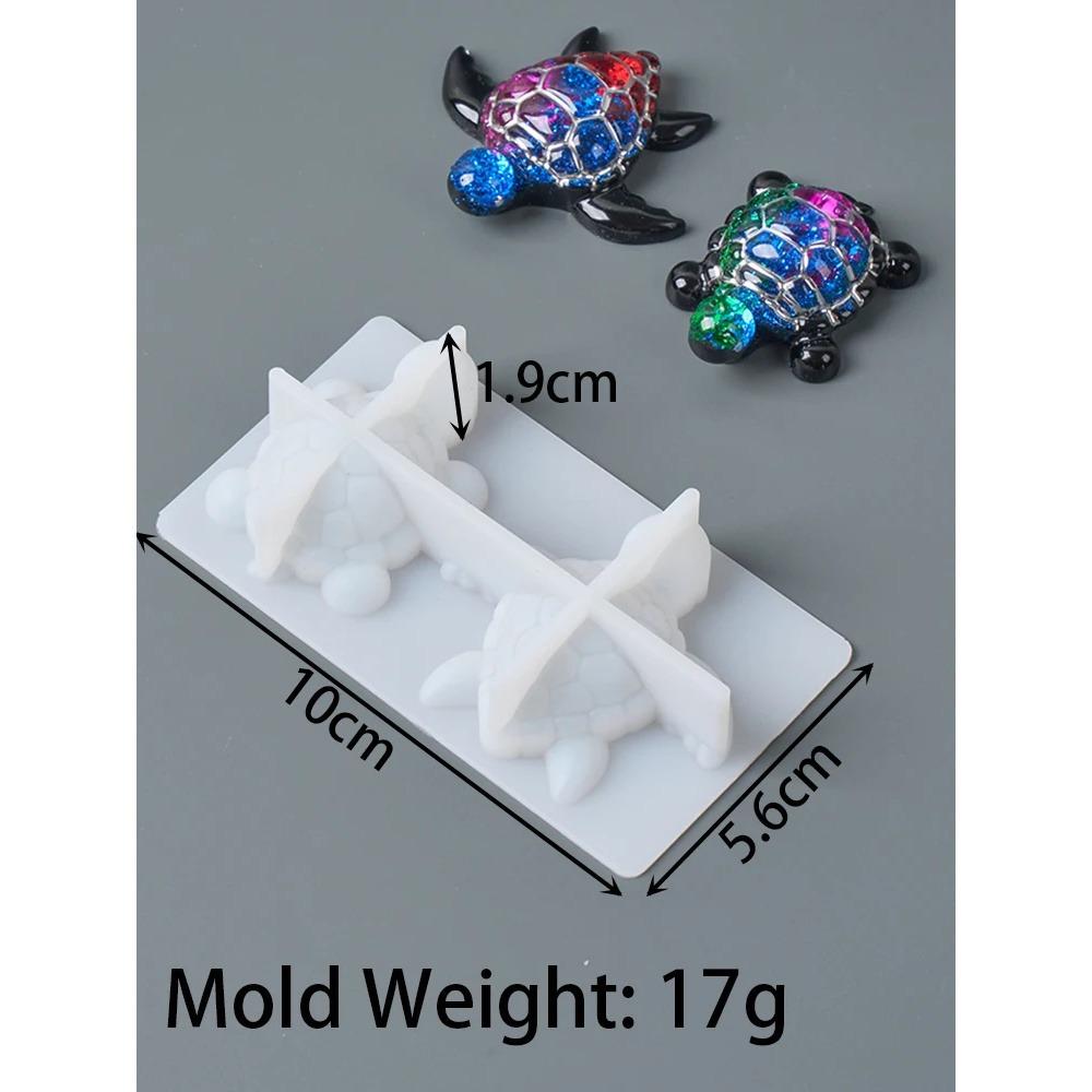 3D Sea Turtle Keychain Silicone Mold DIY Ocean Theme Animal Ornaments Tortoise Turtle Craft Making UV Epoxy Resin Jewelry Molds морська черепаха
3D Sea Turtle Keychain Silicone Mold DIY Ocean Theme Animal Ornaments Tortoise Turtle Craft Making UV Epoxy Resin Jewelry Molds морська черепаха