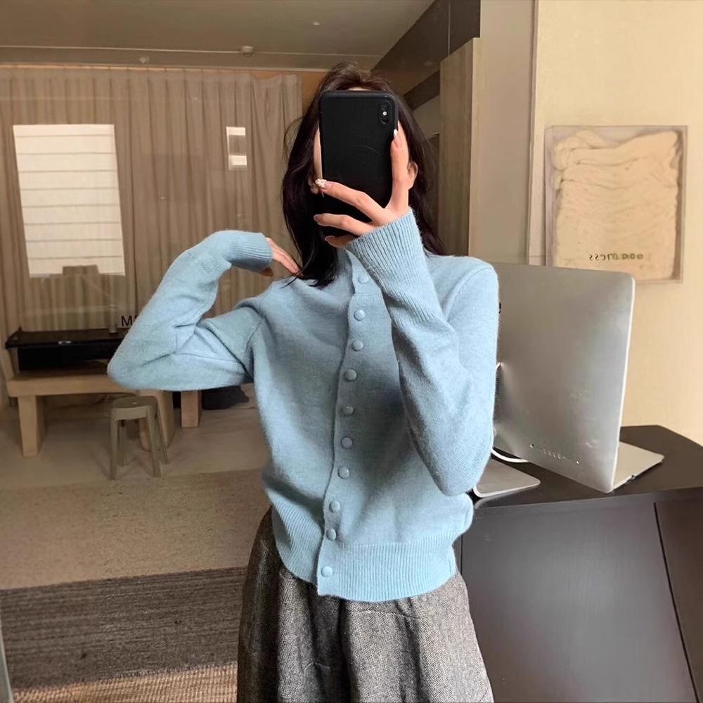 Women s High-Neck Blue Korean Knitted Cardigan - Thick Stand-Up Collar Sweater for Autumn/Winter 2025 2XL чорний
Women s High-Neck Blue Korean Knitted Cardigan - Thick Stand-Up Collar Sweater for Autumn/Winter 2025 2XL чорний
