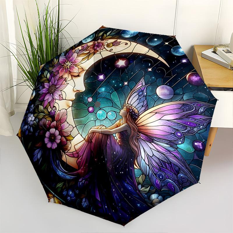 Fairy, Color RetroThemed Automatic Opening and Closing umbrella 8 Ribs, Suitable for Leisure and Going Out, Outdoor Accessory, Gothic Styl
Fairy, Color RetroThemed Automatic Opening and Closing umbrella 8 Ribs, Suitable for Leisure and Going Out, Outdoor Accessory, Gothic Styl