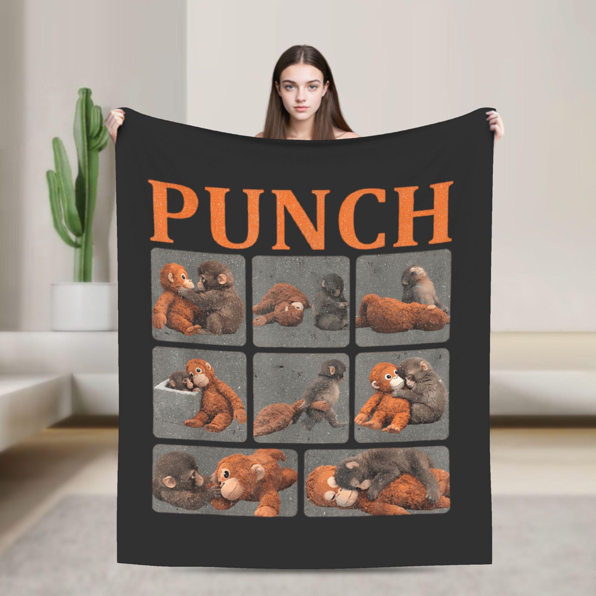 Monkey Punch Warm Comfy Blanket Aesthetic Camping Bedding Throws Bedroom Flannel Bedspread Sofa Bed Cover 75x90cm
Monkey Punch Warm Comfy Blanket Aesthetic Camping Bedding Throws Bedroom Flannel Bedspread Sofa Bed Cover 75x90cm