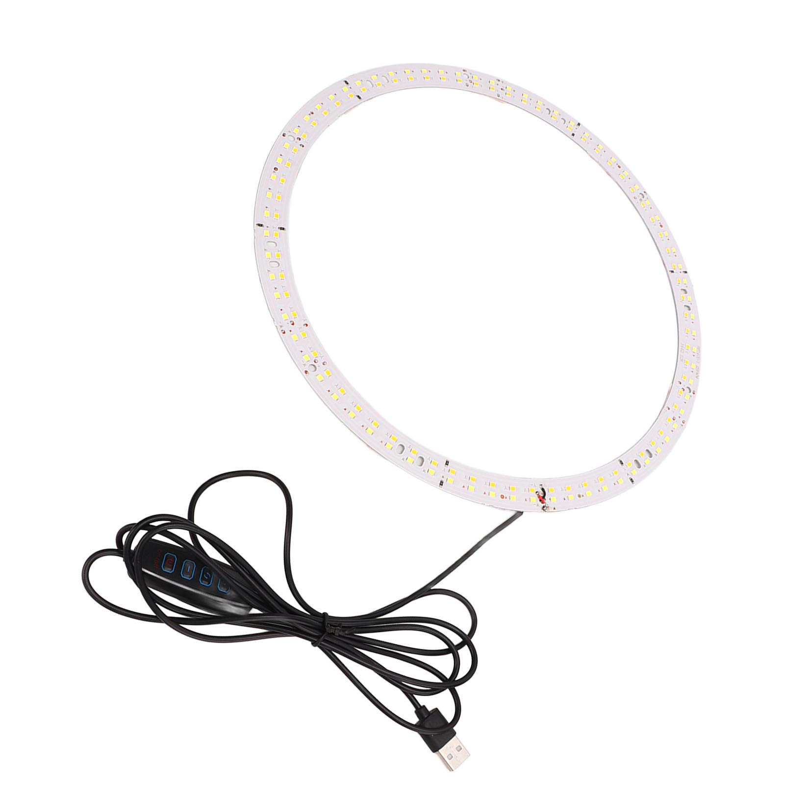 29cm Circle LED Light Wick 3200K to 5600K LED Bulb Board USB Charging Brightness Adjustable Softbox Replacement LED Lamp
29cm Circle LED Light Wick 3200K to 5600K LED Bulb Board USB Charging Brightness Adjustable Softbox Replacement LED Lamp