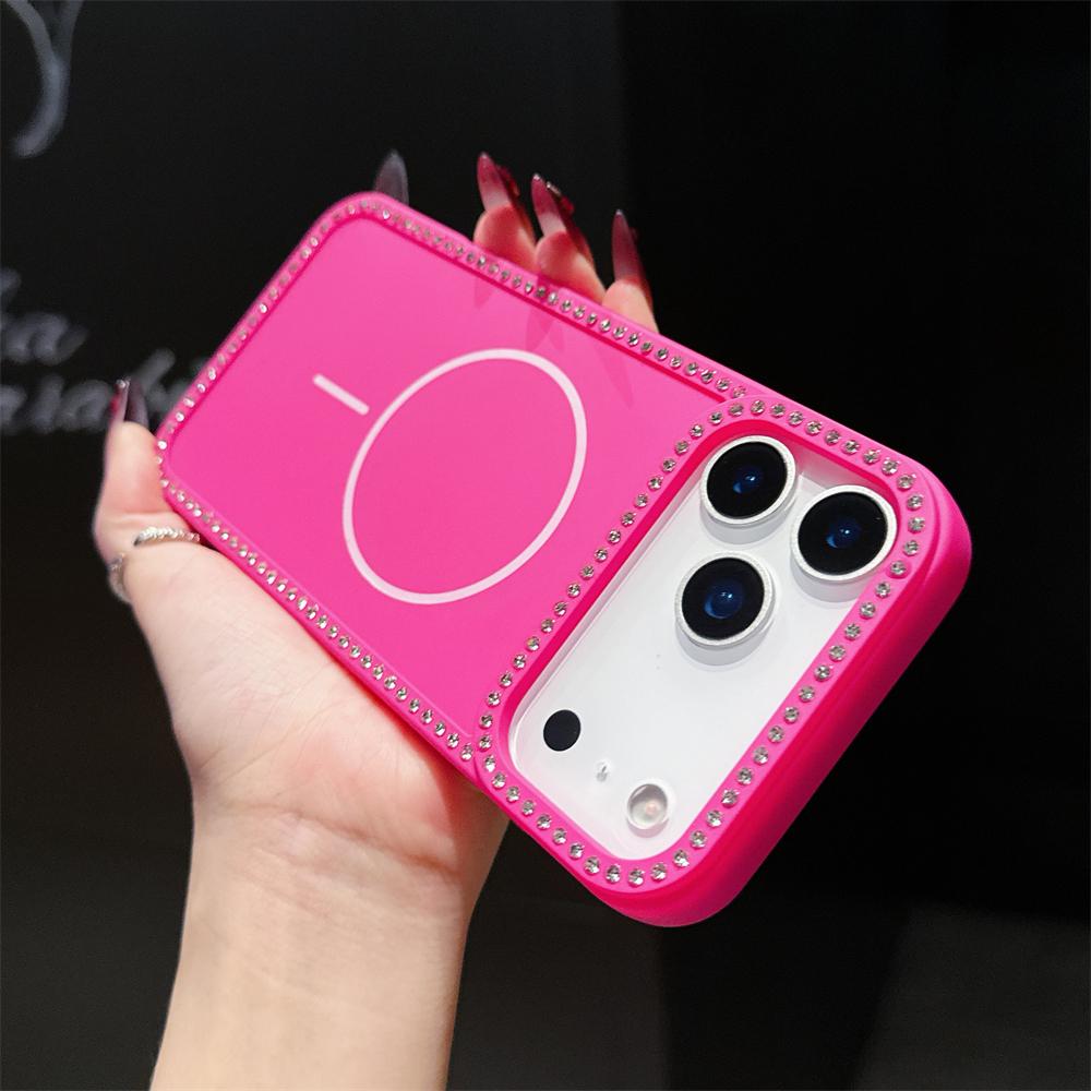 Diamond For Magsafe Wireless Charge Transparent Case For iPhone 17 16 15 14 13 12 11 Pro Max Plus Magnetic Bumper Cover iPhone17 Pro
Diamond For Magsafe Wireless Charge Transparent Case For iPhone 17 16 15 14 13 12 11 Pro Max Plus Magnetic Bumper Cover iPhone17 Pro