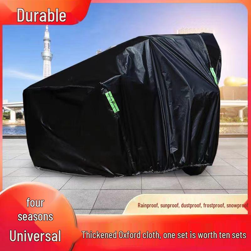 Silver Steel Motorcycle Sidecar Cover: Sun Protection for Three-Wheelers See Details
Silver Steel Motorcycle Sidecar Cover: Sun Protection for Three-Wheelers See Details