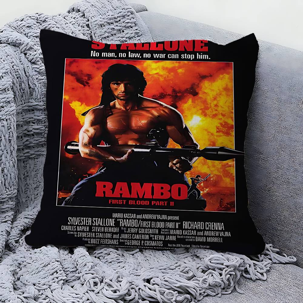 Rambo First Blood Pillowcase Toon Gift Cushion Cover Bedroom Home Sofa Chair Seat Decor Pillow Case 45cmx45cm
Rambo First Blood Pillowcase Toon Gift Cushion Cover Bedroom Home Sofa Chair Seat Decor Pillow Case 45cmx45cm