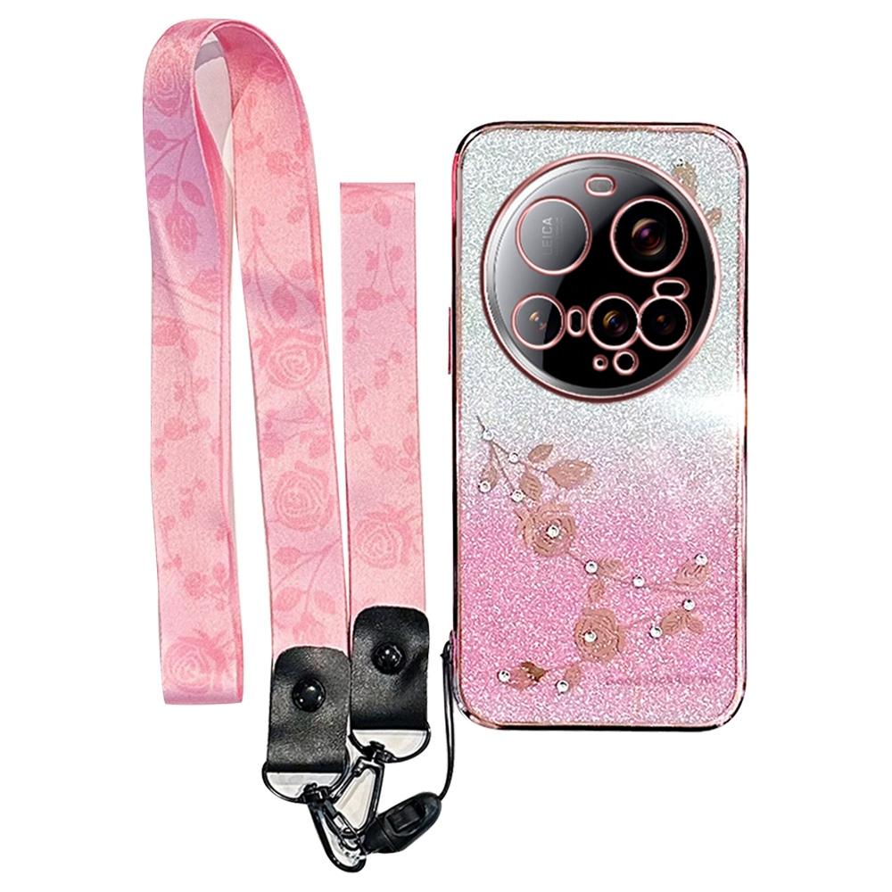 KADEM For Xiaomi 15 Ultra Case Flower Pattern TPU Gradient Phone Cover with Lanyards Rose Gold
KADEM For Xiaomi 15 Ultra Case Flower Pattern TPU Gradient Phone Cover with Lanyards Rose Gold