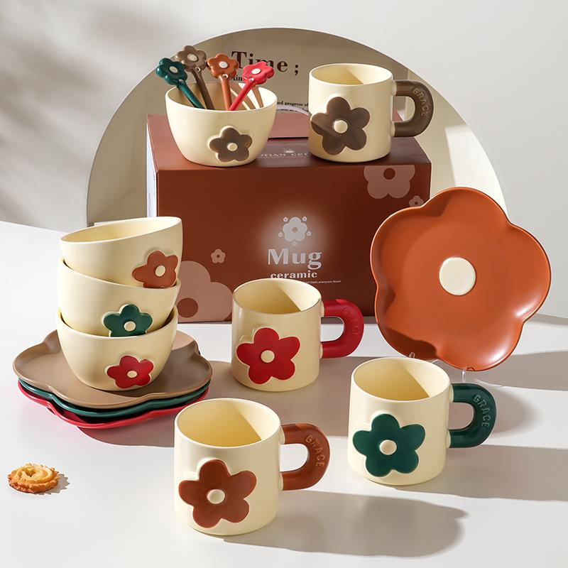 High-Value Ceramic Dish Set Gift Box, Household Bowl Set, High-End Sense Plate Bowl Combination Gift 330-450ml
High-Value Ceramic Dish Set Gift Box, Household Bowl Set, High-End Sense Plate Bowl Combination Gift 330-450ml