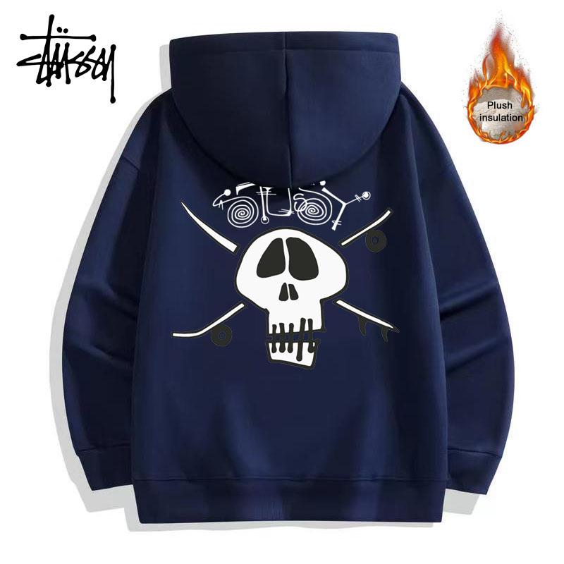 Stussy 2023 Autumn/Winter Men s and Women s Thickened and Velvet Insulated High Quality Cotton Stussy Surfing Skateboard Skull Head Printed Hoodie
Stussy 2023 Autumn/Winter Men s and Women s Thickened and Velvet Insulated High Quality Cotton Stussy Surfing Skateboard Skull Head Printed Hoodie