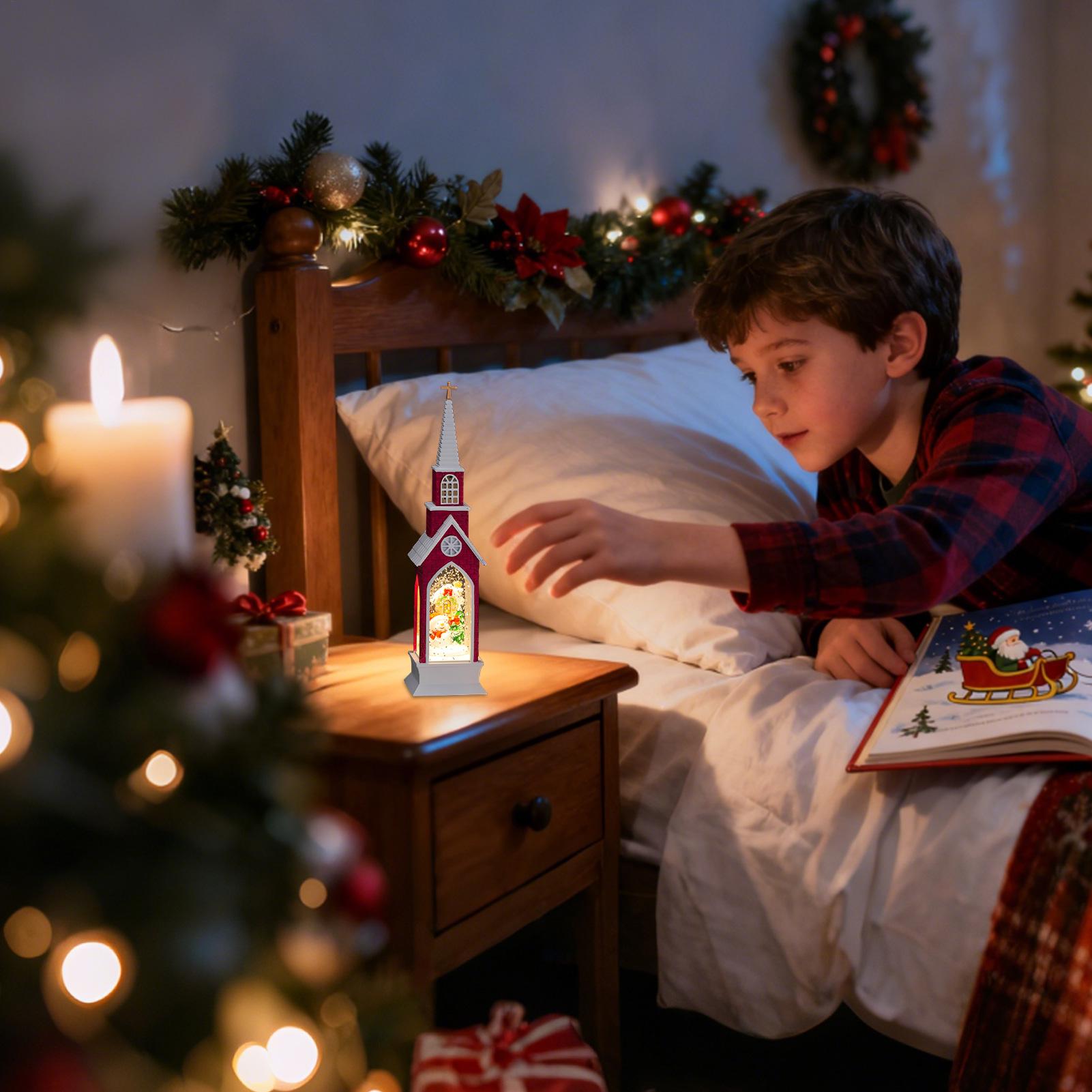 Christmas LED Lights LED House Shape Lantern Santa Snowman Tree Aesthetic Night Light For Adults Teens Families Home Table червоний
Christmas LED Lights LED House Shape Lantern Santa Snowman Tree Aesthetic Night Light For Adults Teens Families Home Table червоний