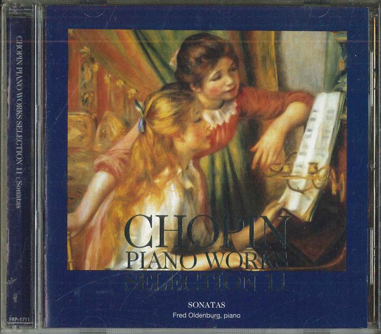 CD FRED OLDENBURG - Chopin Piano Works Selection 11 FRP1711 FIRST MUSIC Japan Classical Used
CD FRED OLDENBURG - Chopin Piano Works Selection 11 FRP1711 FIRST MUSIC Japan Classical Used