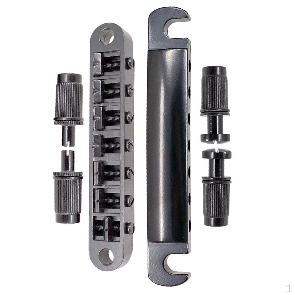 Bridge Taiiece for 7 Electric Guitar чорний
Bridge Taiiece for 7 Electric Guitar чорний