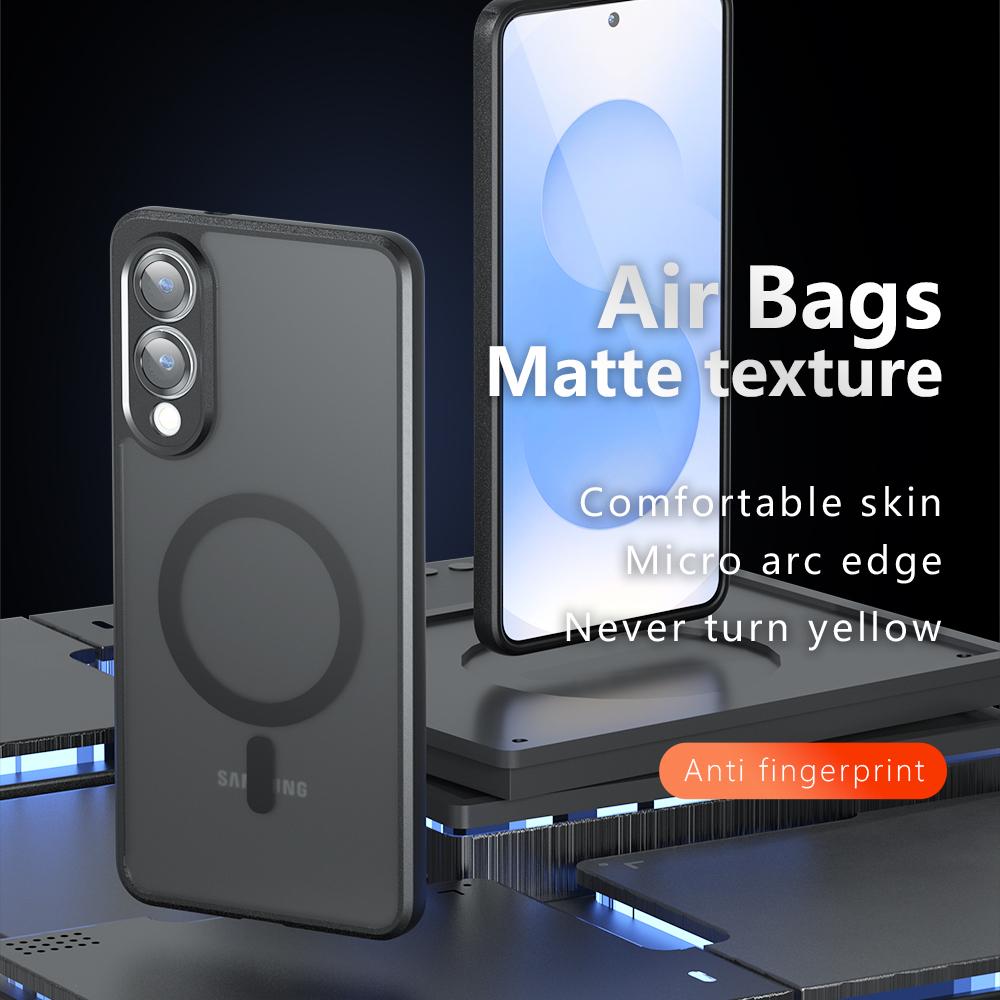 For Samsung Galaxy S25 Edge Case Compatible with MagSafe TPU+PC Matte Skin Touch Phone Cover Type A
For Samsung Galaxy S25 Edge Case Compatible with MagSafe TPU+PC Matte Skin Touch Phone Cover Type A
