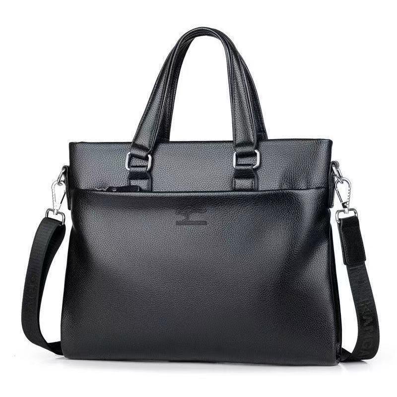 Men s Large-Capacity Genuine Leather Business Briefcase - Casual Crossbody or Single Shoulder Computer Bag чёрный
Men s Large-Capacity Genuine Leather Business Briefcase - Casual Crossbody or Single Shoulder Computer Bag чёрный