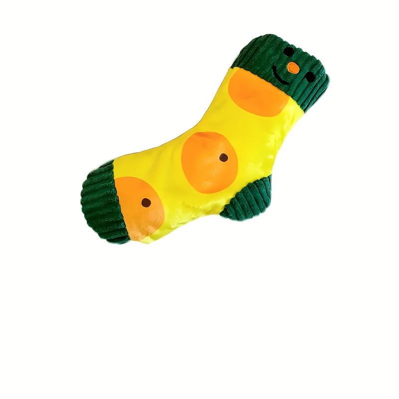 1pc Plush Sock Dog Chew Toys-Soft Fuzzy Interactive Puppy Toys with Expressive Eyes & Heart/Cheek Cutouts,Safe Chew Toys жовтий
1pc Plush Sock Dog Chew Toys-Soft Fuzzy Interactive Puppy Toys with Expressive Eyes & Heart/Cheek Cutouts,Safe Chew Toys жовтий