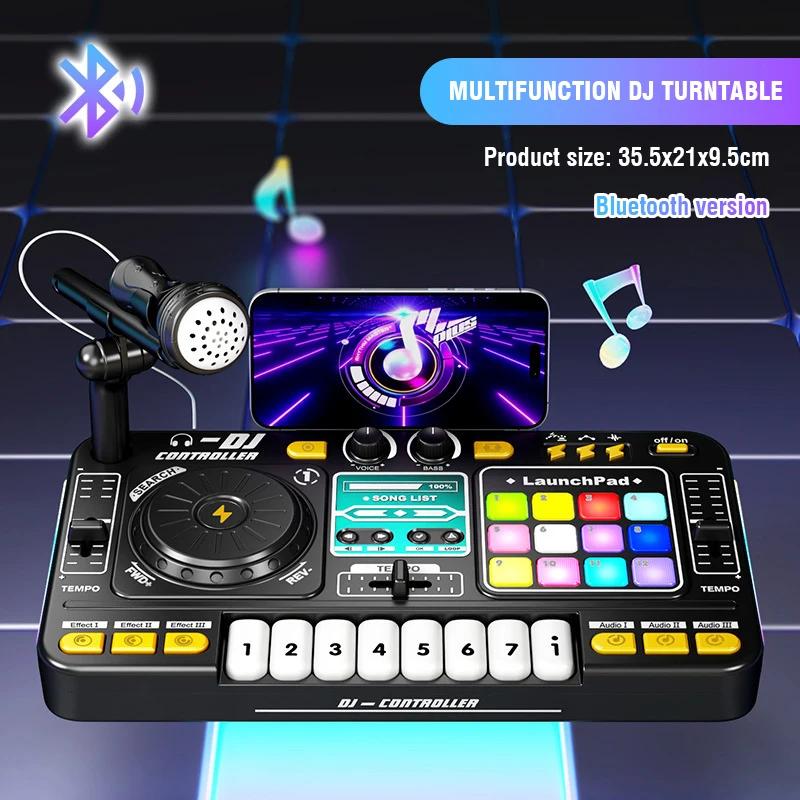 Нетоксична музична іграшка для дітей, симулятор DJ-мікшера, багатофункціональний електронний орган, DJ-плеєр, розважальна іграшка, різдвяні подарунки
Нетоксична музична іграшка для дітей, симулятор DJ-мікшера, багатофункціональний електронний орган, DJ-плеєр, розважальна іграшка, різдвяні подарунки