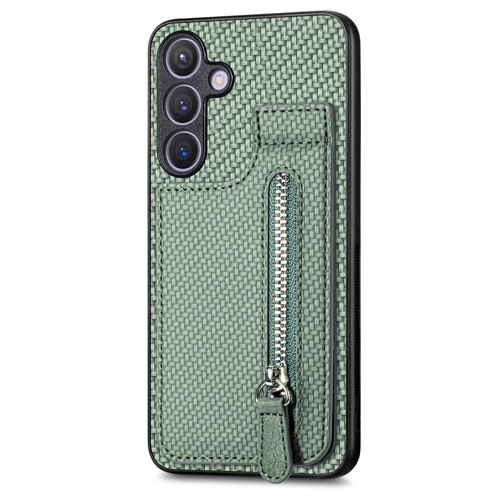 For Samsung Galaxy S25 Case Leather Phone Back Cover with Zipper Card Holder Kickstand Green
For Samsung Galaxy S25 Case Leather Phone Back Cover with Zipper Card Holder Kickstand Green