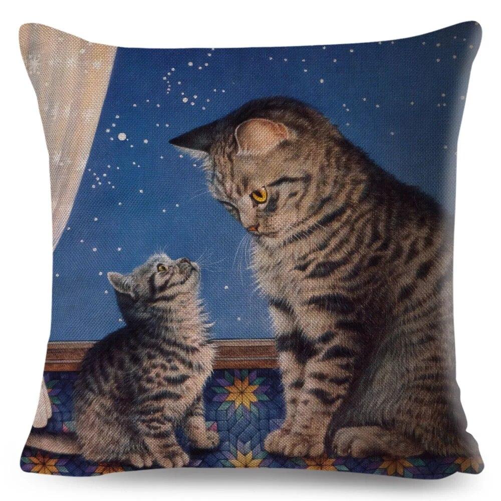 Наволочка с изображением домашних животных, милая акварельная наволочка с изображением кота, декор для дивана, дома, автомобиля, наволочка для детской комнаты 45x45cm
Наволочка с изображением домашних животных, милая акварельная наволочка с изображением кота, декор для дивана, дома, автомобиля, наволочка для детской комнаты 45x45cm