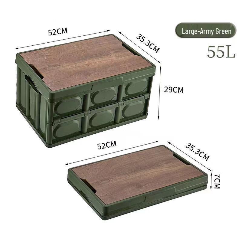 OEING Foldable Camping & Home Storage Box Large 50L
OEING Foldable Camping & Home Storage Box Large 50L