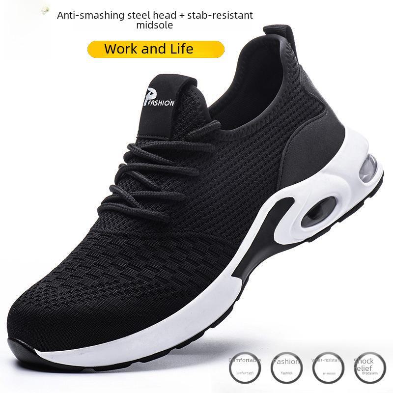 Men s Steel Toe Safety Shoes - Lightweight, Breathable, Anti-Smash, Anti-Puncture, Summer Work Footwear Size: 39 чёрный
Men s Steel Toe Safety Shoes - Lightweight, Breathable, Anti-Smash, Anti-Puncture, Summer Work Footwear Size: 39 чёрный