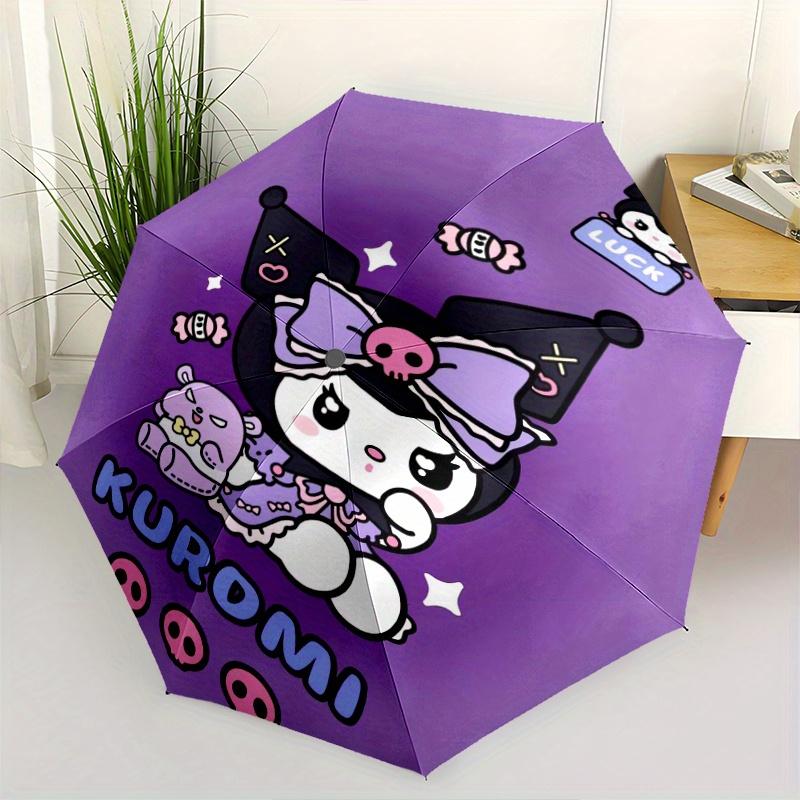 Luck Kuromi Sanrio Automatic Opening and Closing Cartoon Umbrella - Lightweight 3-Fold Design, Suitable for Fans, Travel, Daily Use - Official Product
Luck Kuromi Sanrio Automatic Opening and Closing Cartoon Umbrella - Lightweight 3-Fold Design, Suitable for Fans, Travel, Daily Use - Official Product