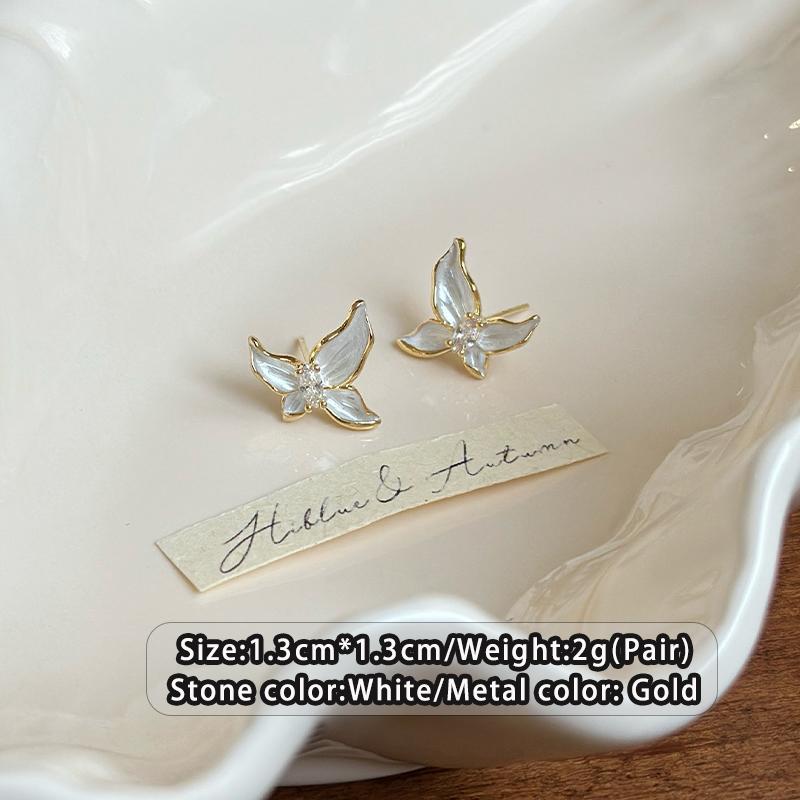 Sweet Flowing Light Enamel Butterfly Mini Earrings For Young Girls 2026 Micro Inlaid Zircon Jewelry Party Trendy Ear Accessories
Sweet Flowing Light Enamel Butterfly Mini Earrings For Young Girls 2026 Micro Inlaid Zircon Jewelry Party Trendy Ear Accessories