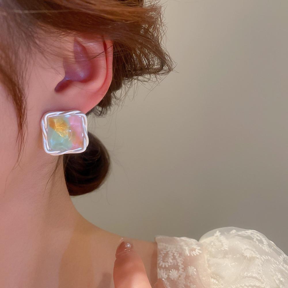 Blocked Earrings Fashion Jewelry Women s Earrings Korean Style Earrings Square Design Earrings yellow&blue-square
Blocked Earrings Fashion Jewelry Women s Earrings Korean Style Earrings Square Design Earrings yellow&blue-square
