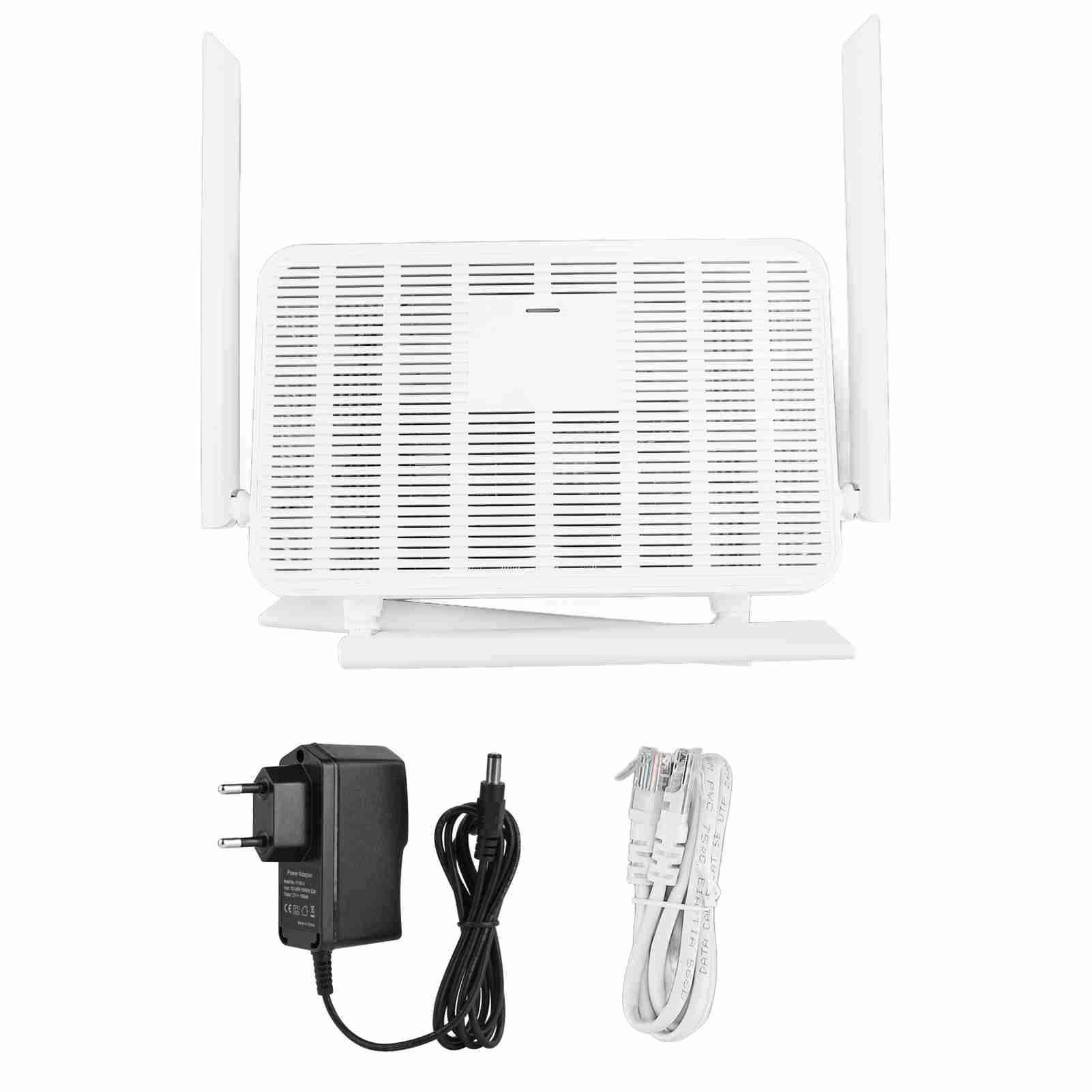 AC1200Mbps Wireless Router Dual Band Wireless Internet Router with 4 10/100Mbps Ethernet Ports Suppo EU Plug
AC1200Mbps Wireless Router Dual Band Wireless Internet Router with 4 10/100Mbps Ethernet Ports Suppo EU Plug