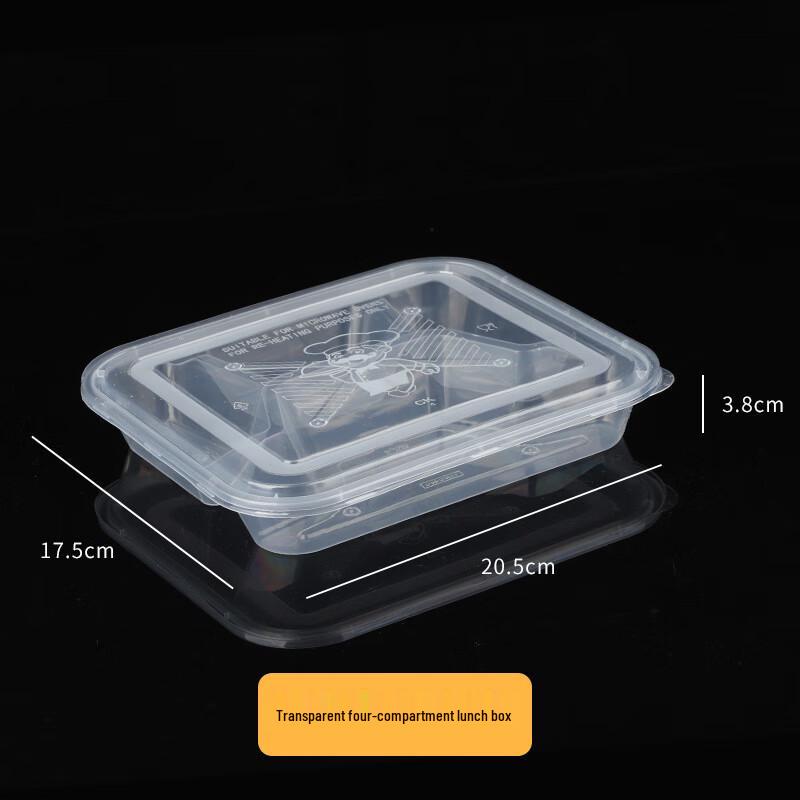Disposable PP Divided Meal Boxes
Disposable PP Divided Meal Boxes