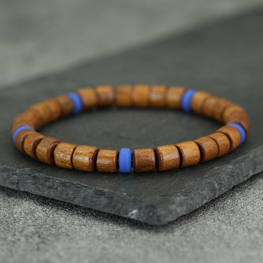 Classic Natural Wooden Bracelet For Men Handmade Prayer Yoga Meditation Healing Wrist Accessories Lightweight Comfortable Joias 19-20cm(7.5-7.9inch) темно-синього кольору
Classic Natural Wooden Bracelet For Men Handmade Prayer Yoga Meditation Healing Wrist Accessories Lightweight Comfortable Joias 19-20cm(7.5-7.9inch) темно-синього кольору