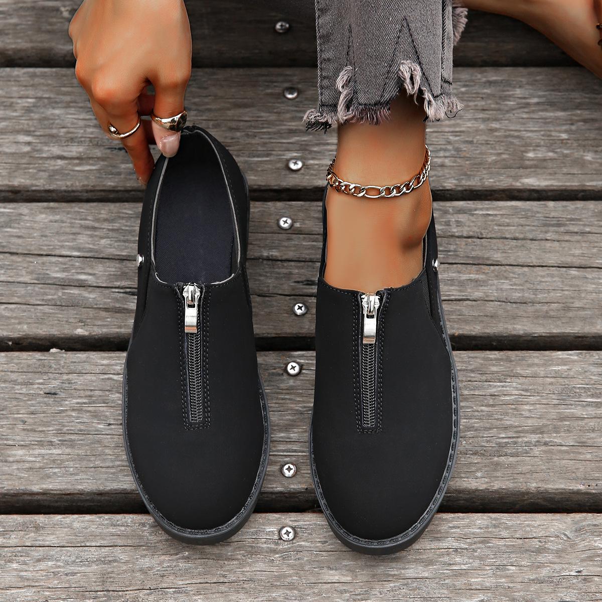 2024 новые туфли в британском стиле с острым носком, женские туфли с застежкой-молнией на каблуке, удобные туфли с одной педалью, женская мода 35 чёрный
2024 новые туфли в британском стиле с острым носком, женские туфли с застежкой-молнией на каблуке, удобные туфли с одной педалью, женская мода 35 чёрный