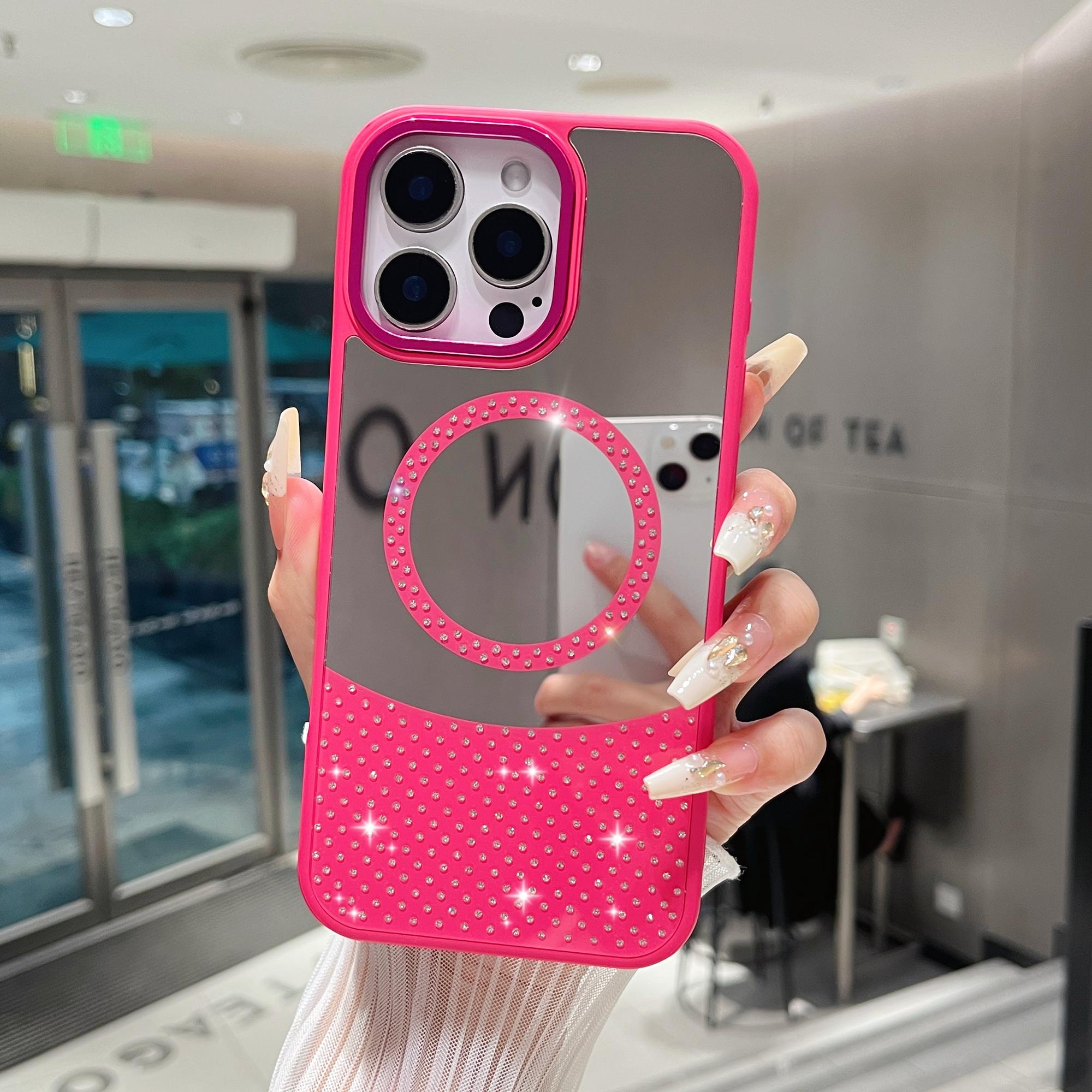 For iPhone 16 Pro Magnetic Case Mirror Surface TPU+PC Shockproof Phone Cover Yellowgreen
For iPhone 16 Pro Magnetic Case Mirror Surface TPU+PC Shockproof Phone Cover Yellowgreen