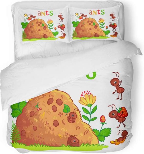 Ants Duvet Cover Set for Kids Boys Girls Teens Queen King Lightweight Bedspread Cover Bedroom Decor Insects Bedding Set No Quilt (135x200cm)
Ants Duvet Cover Set for Kids Boys Girls Teens Queen King Lightweight Bedspread Cover Bedroom Decor Insects Bedding Set No Quilt (135x200cm)