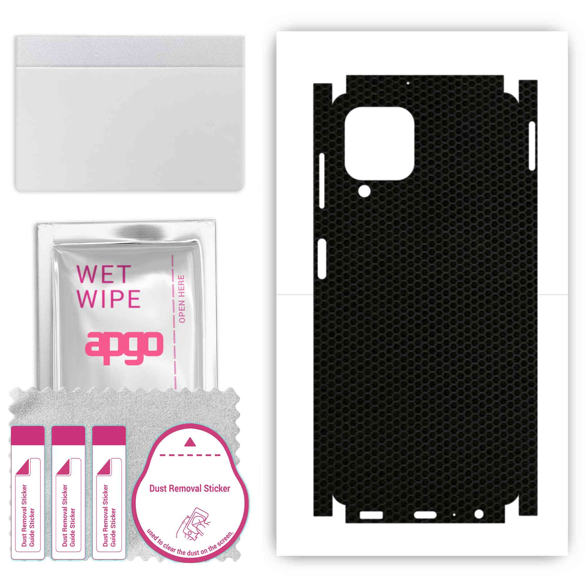 Apgo Protective Skin Sticker for the back+sides compatible with Samsung Galaxy A22, Full Wrap Film, Foil, Vinyl - Pattern Matrix
Apgo Protective Skin Sticker for the back+sides compatible with Samsung Galaxy A22, Full Wrap Film, Foil, Vinyl - Pattern Matrix