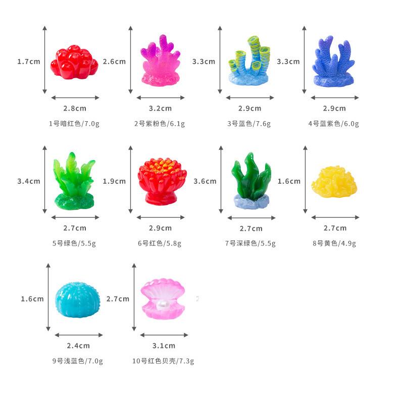 10Pcs Multicolors Sea World Coral Miniatures Resin Ornaments Moss Terrarium Micro Landscape Fairy Garden Decoration разноцветный
10Pcs Multicolors Sea World Coral Miniatures Resin Ornaments Moss Terrarium Micro Landscape Fairy Garden Decoration разноцветный