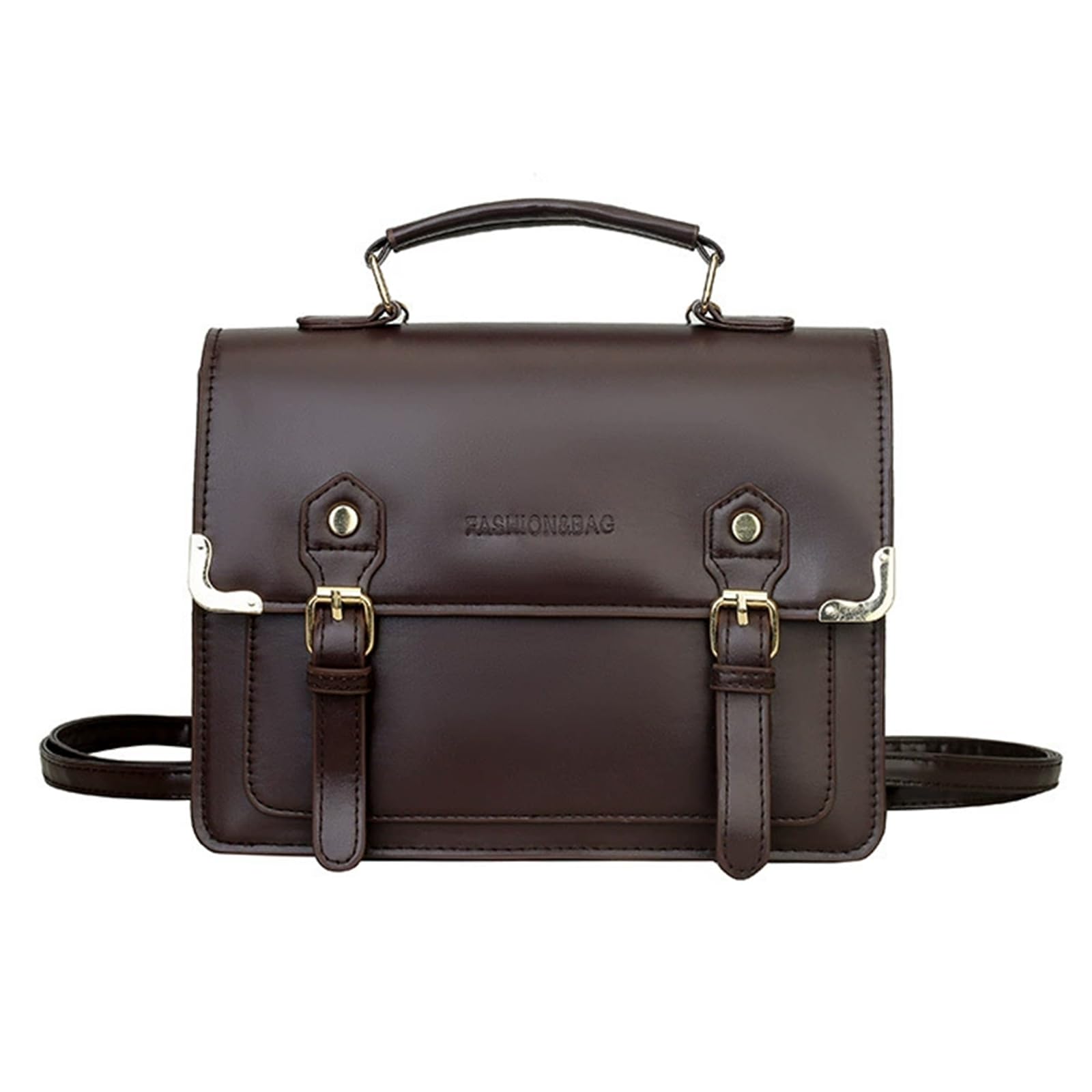 HUHUKEEP Women s Faux Leather School Satchel Shoulder Bag, PU Leather, Small, Stylish, Perfect for High School Students, Coffee
HUHUKEEP Women s Faux Leather School Satchel Shoulder Bag, PU Leather, Small, Stylish, Perfect for High School Students, Coffee