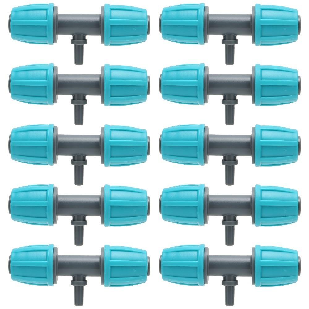10PCS Blue and Gray Drip Irrigation Fittings Irrigation Tube Connector Garden Irrigation 16mm to 4/7mm Te
10PCS Blue and Gray Drip Irrigation Fittings Irrigation Tube Connector Garden Irrigation 16mm to 4/7mm Te