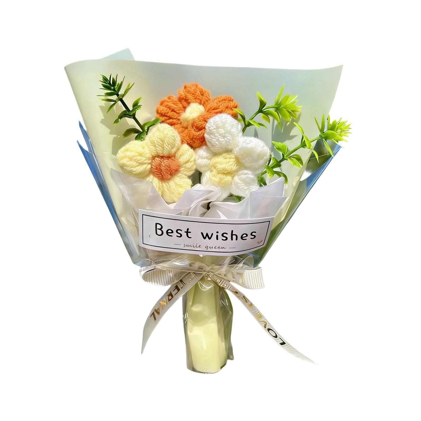 Knitted Yarn, Puffs, Bouquets, Simulated Flowers, Sunflowers, Sunflowers, Small Flower Bouquets, Fake Flowers, Souvenirs One Size
Knitted Yarn, Puffs, Bouquets, Simulated Flowers, Sunflowers, Sunflowers, Small Flower Bouquets, Fake Flowers, Souvenirs One Size