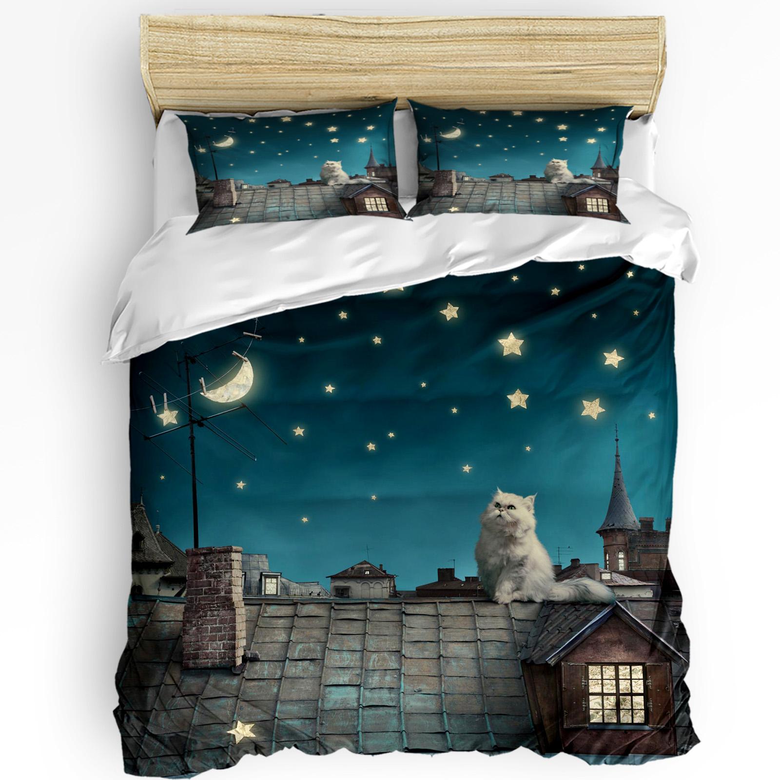 Cat Rope Mouse Duvet Cover Bed Bedding Set Home Textile Quilt Cover Pillowcases Bedroom Double Bedding Set No Sheet EU Single(135*200cm)3pcs
Cat Rope Mouse Duvet Cover Bed Bedding Set Home Textile Quilt Cover Pillowcases Bedroom Double Bedding Set No Sheet EU Single(135*200cm)3pcs