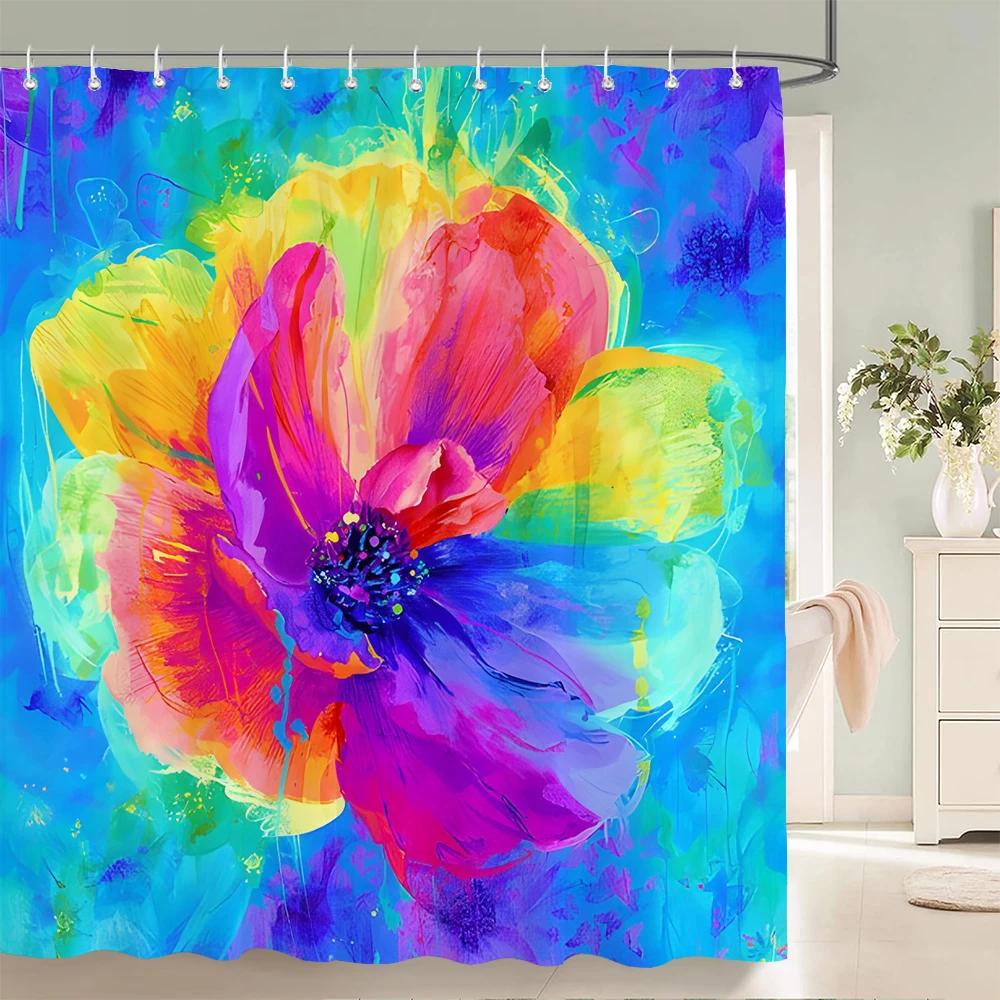 Home Shower Curtains For Bathroom Waterproof Fabric Modern Nordic Style Rose Flowers Bathroom Curtains Shower Curtain W60H190(CM)-1 Pcs
Home Shower Curtains For Bathroom Waterproof Fabric Modern Nordic Style Rose Flowers Bathroom Curtains Shower Curtain W60H190(CM)-1 Pcs