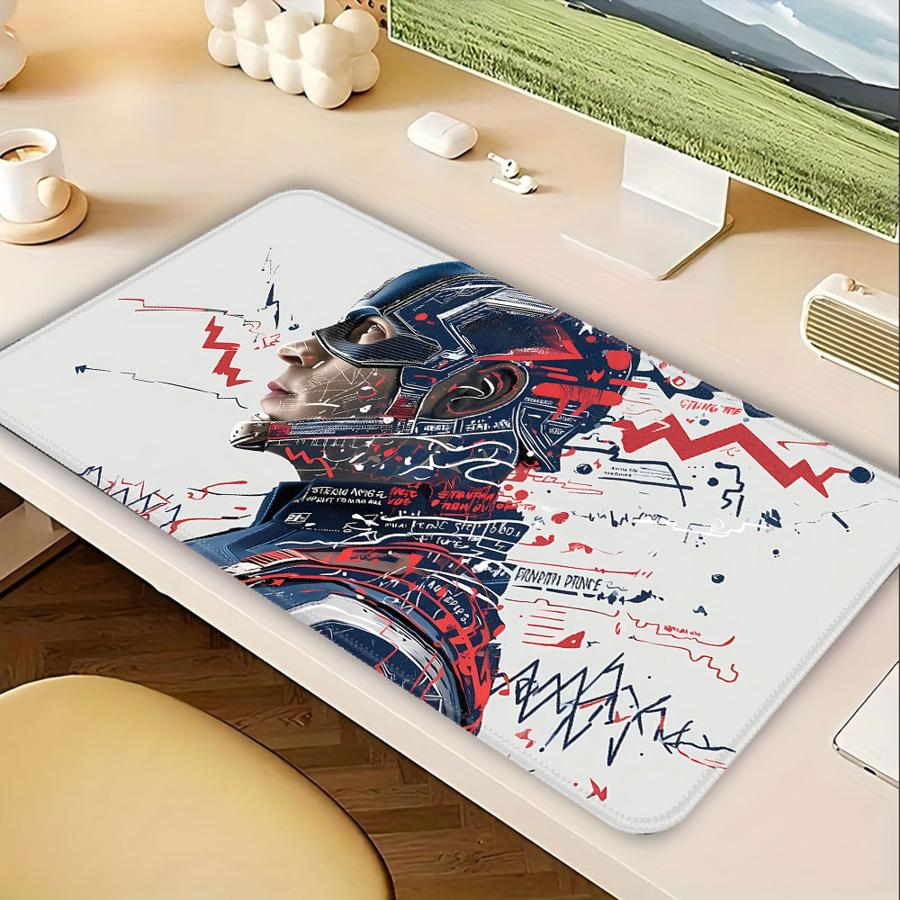 Captain America Cool Marvel Mouse Pad Desk accessories Game Console Pad Computer Laptop Pad office Pad Keyboard Mouse Pad 220x180x2mm
Captain America Cool Marvel Mouse Pad Desk accessories Game Console Pad Computer Laptop Pad office Pad Keyboard Mouse Pad 220x180x2mm