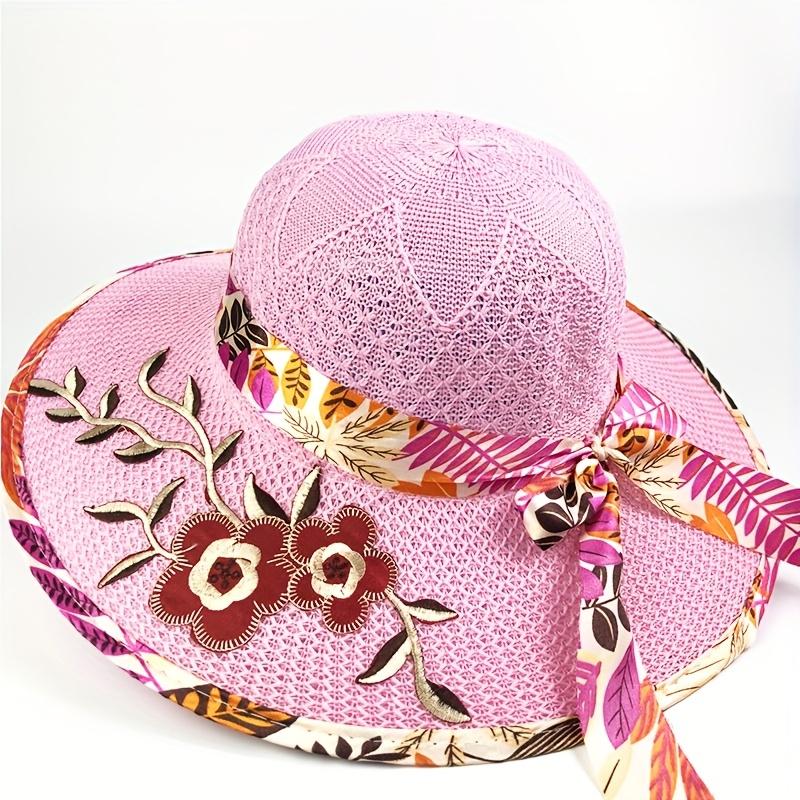 Summer New Style Sunshade Basin Cap, Printed Knitted Large-brimmed Cool Hat, Women s Flower Sun Protection Hat One Size
Summer New Style Sunshade Basin Cap, Printed Knitted Large-brimmed Cool Hat, Women s Flower Sun Protection Hat One Size